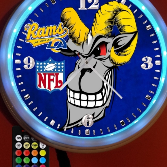 LA Rams NEW led clock - Picture 2 of 4